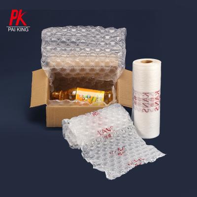 China Customized Eco Friendly Food Grade Inflatable Air Packing With Air Bubble Film Bag Protective Packaging Roll for sale