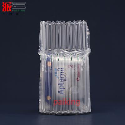 China Eco - Friendly Plastic Clear Inflable Cushion Air Column Bag for sale