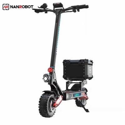 China High Performance NANROBOT LS7+ SCOOTE -4800W-60V 40AH Unisex Electric Off-Road Electronic Scooter 2 Wheel Electric Standing Scooter for sale