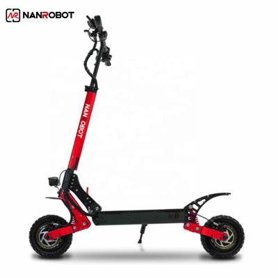 China 2022 Hot Sale Nanrobot 52V 23.4 Unisex Two Motor 2000w Ohh Electric 2 Wheel Electric Scooter With Removable Seat for sale