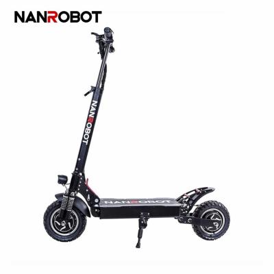 China Nanrobot 52v 2000w D4+ Electric Scooter Cheap Fast Powerful Motor Unisex Light Weight for sale