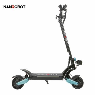 China Nanrobot 8inch 800w Electric Fat Wheel Unisex Lightweight Adult Electric Motorcycle Wide Tire Electric Scooter for sale