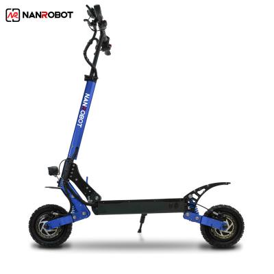 China Nanrobot 2 Wheelhigh Speed ​​2000w 52v Unisex Foldable Motorized Electric Scooter 65km Off Road with Lithium Battery for sale