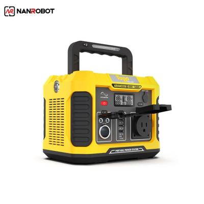 China Outdoor Activities 346Wh 18650 Lithium Generator 220v Portable Power Station For Camping for sale