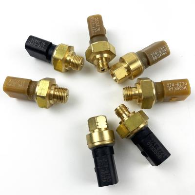 China Machinery Repair Shops CAT 345C 345D 349D Excavator Pressure Sensor 2746717 274-6717 2746718 274-6718Oil Fuel Pressure Sensor for sale