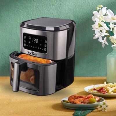 China Household Manufacturer TYWIT Customized Professional Magnetic Air Fryer with Thermometer for sale