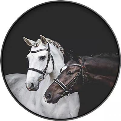 China Realistic Animal The Horses In Love Horse Handmade High Quality Classic Oil Painting On Canvas Famous Reproduction for sale