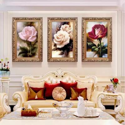 China Realistic Distiller's Life Rose Flower Classic Oil Painting Handmade High Quality On Canvas Famous Reproduction for sale