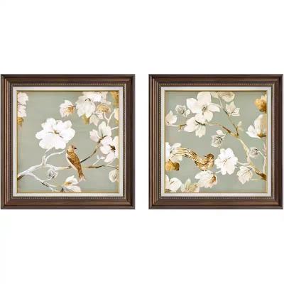 China High Quality Handmade Realistic Still Life Magnolia Blossom Classic Oil Painting On Canvas Famous Reproduction for sale