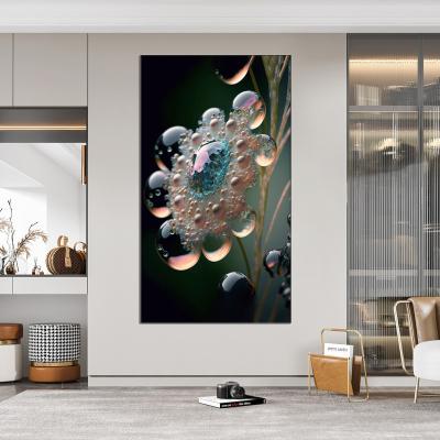 China Modern Decorations For Home Wall Art Large Canvas Prints Wall Art Flower Painting Print Canvas Painting for sale