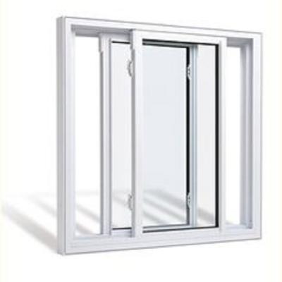 China Sliding Efficient Powder Coated Aluminum Glazed Sliding Glass Window For Residential for sale