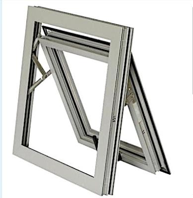 China Swing Top Notch Hardened Awning Glazing Window For Living Room for sale