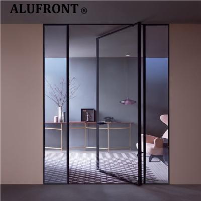 China Thermally Broken Profile Swing Sale Aluminum Swing Door for Bedroom for sale