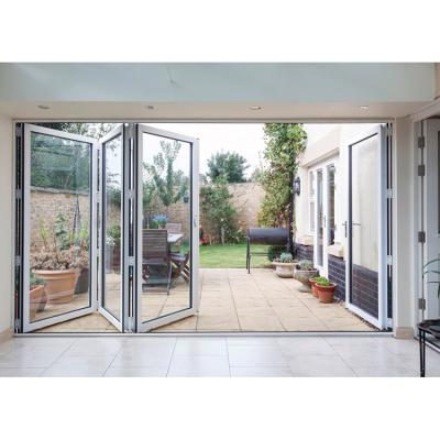 China Best Edition Folding Soundproff Aluminum Folding Door For Residential for sale