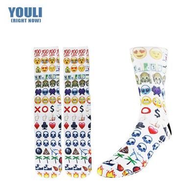 China Breathable Custom Your Own Womens Mens 3d Printed Cute Animal Print Socks for sale