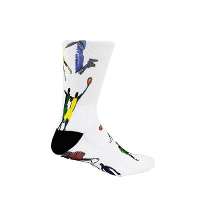 China Best Price Breathable Custom Novelty Print Mens Sublimation Funny Socks for sale