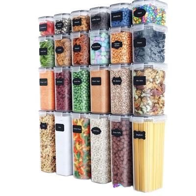 China Low Price Plastic Grain Storage Kitchen Stocked Box for sale