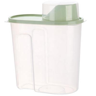 China China low price good quality food stocked plastic storage container for oats for sale