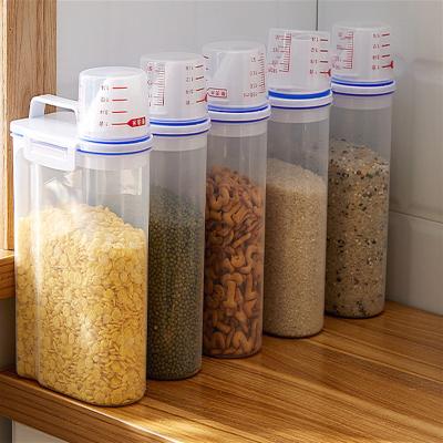 China Sustainable Irregular Food Low Price Plastic Food Storage Container For Beans for sale