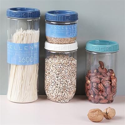 China Low Price Good Quality Stocked Different Capacity Food Nut Storage Container for sale