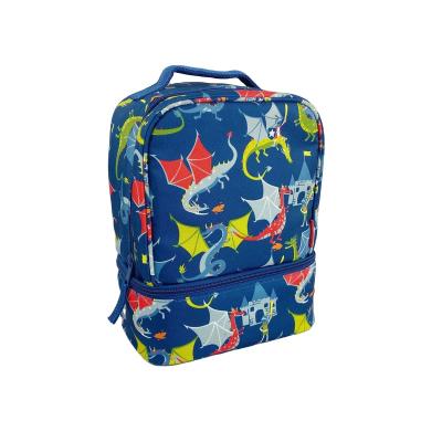 China Lunch Bag Dinosaur Aluminum Foil Promotional Picnic Camping Tote Bag Adult Cooler Bags For Women for sale