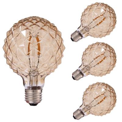 China 3W Filament Ambient Light Bulb E27 2200K 220V Dimmable Decorative Energy Saving Spiral Light LED Warm White Pendant Bulb for sale