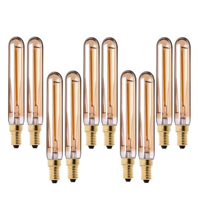 China Energy Saving 1W Night Light E12 E14 Golden Tint 2200K T20 LED Linear LOW Outdoor Bulbs Garden and Porch Yard for sale