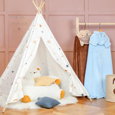 China Soft Play Kid's Baby Games Toy Playhouse Toddlers Indoor Outdoor Teepee Toy Tent For Gift for sale