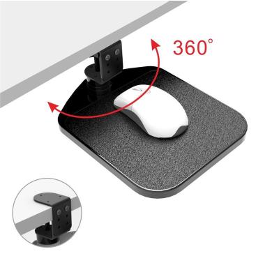 China With Ergonomic Wrist Rest Mouse Platform Under Desk Ergonomic Wrist Rest Mouse Pad Screw Fixing for sale