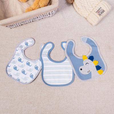 China Washable Bibs High Quality Muslin Interlock 100% Organic Cotton Baby Bib for sale