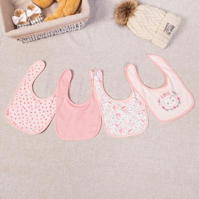 China Large Washable Custom Baby Bibs Super Soft Inexpensive Organic Cotton Baby Bibs for sale