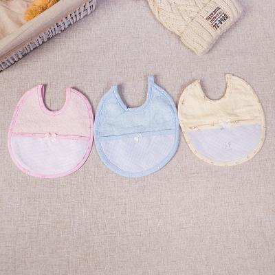 China Washable Durable Soft 100% Cotton Embroidered Unique Baby Bibs For Sale for sale