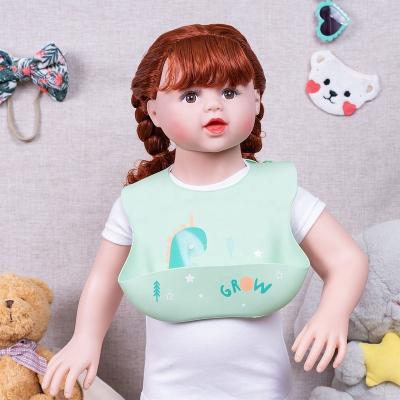 China Wholesale Silicone Baby Bibs Washable Water Proof Feeding Bibs Porcelain For Babies for sale