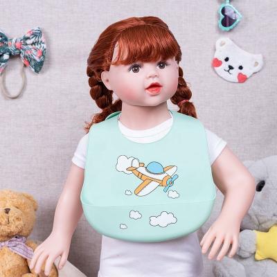 China Wholesale Low Price Washable Baby Bib Silicone Waterproof Baby Bibs Silicone With Catcher for sale