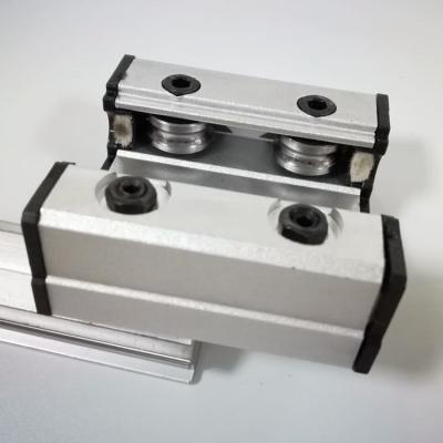 China Brand New CNC Machining Parts Factory Price Roller Guide Rail Linear Wheels Guide Linear Motion Bearing for sale