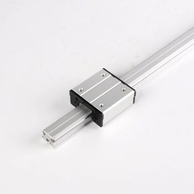 China CNC Machining Parts Aluminum Type Double Axis Roller Linear Guide Rail LGD6 LGB6-60L-4UU 100L-6UU for sale