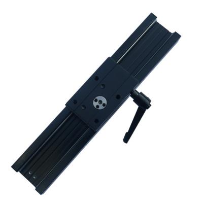 China CNC Machining Parts SGR15 46MM Wide Guide Rail, BLACK DOUBLE-AXIS SGB15 INTEGRATED LINEAR Guide Rail Slide Block for sale