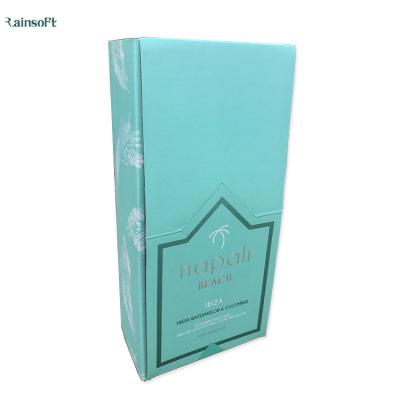 China Recycled Materials Hot Sale Custom Printed Perfume Shampoo Wigs Paper Box for sale