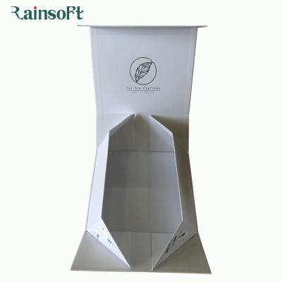 China Factory Direct Supplier Recyclable Foldable Shoe Paper Storage Box for sale