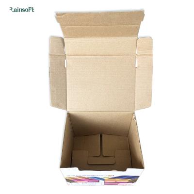 China Recycled Materials Custom Design Printing Foldable Brick Paper Packing Box For Baby Kids Smart Toys for sale