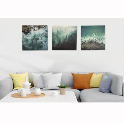 China Customer Design Landscape Paintings Modern Wall Art Decorative Paper Paintings for sale