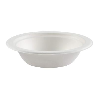 China Eco-Friendly Bagasse Disposable Biodegradable Compostable Pulp Tableware Bamboo Sugar Cane Bowl for sale