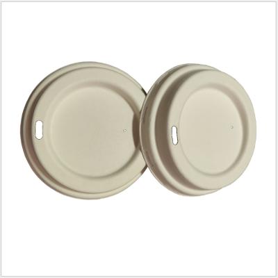 China China Environmental Degradable Goods Wholesale Environmental Disposable Degradable Coffee Cup Lid 90mm 80mm for sale