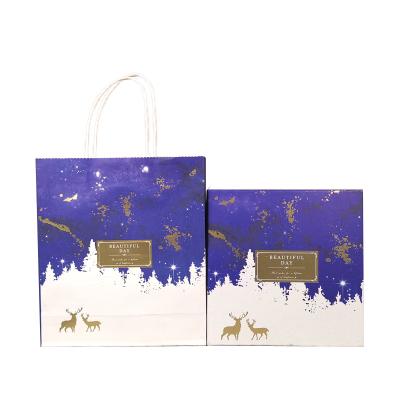 China Latest Recyclable Wholesale Custom Printing Pretty Pattern Gift Paper Bag Gift Packaging High Quality Paper Bag for sale