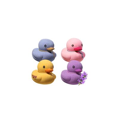 China Moisturize Exfoliator Christmas Duck Bath Salt Ball Set Cartoon Bath Bombs Deep Clean Box for sale