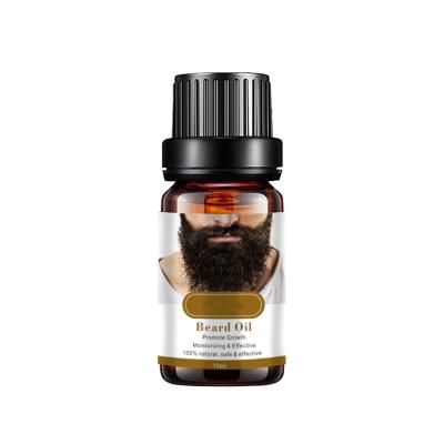 China Hot Selling Pure Natural Organic Beard Care Men's Beard Growth Oil DEEP CLEANSING Soft Moisturizing OEM for sale