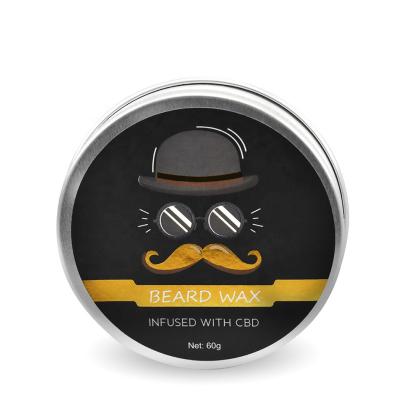 China Moisturize Professional Beard Wax Styling Moisturizing Natural Nourishing Beard Wax Beard Care Private Label for sale