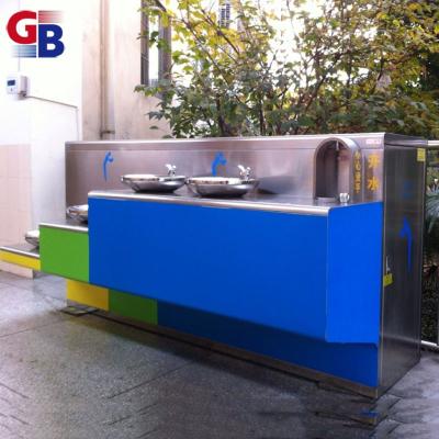 China Popular school fancy stainless steel multi-station drinking water station for outdoor for sale