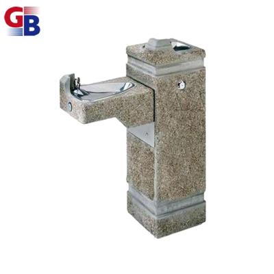 China Hot Selling High Quality Concrete Stainless Steel Stone NO.SD-03 Drinking Water Fountain for sale