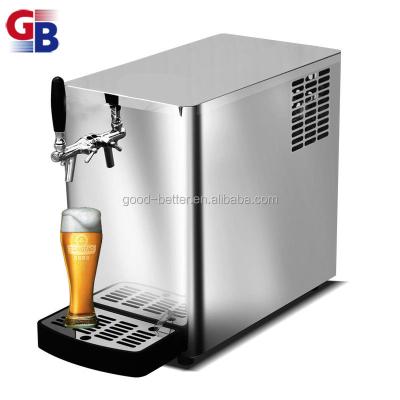 China Hot Selling Stainless Steel Countertop 304 GB103029 Beer Cooler With Single Tap for sale